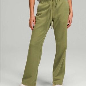 Lululemon Bronze Green Loungeful Straight Leg Pant
